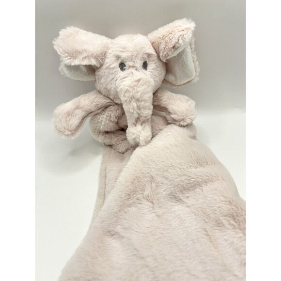 Pink Elephant Baby Lovey Plush Soft Security Blanket Comforter S.L Home Fashions - Picture 4 of 10